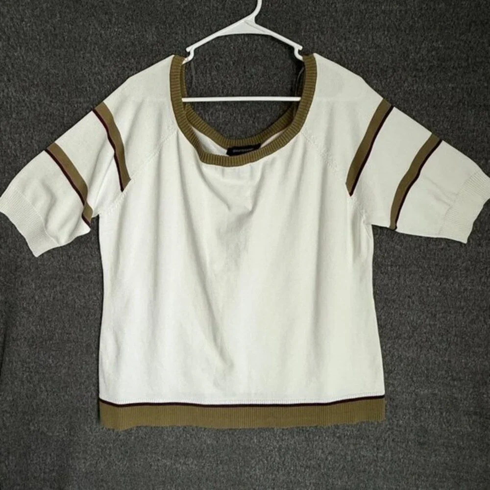 Ashley Stewart New Women White Sweater Sz 18/20 - Picture 1 of 7